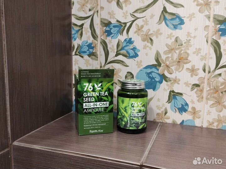 Сыворотка для лица Farm Stay Green Tea seed