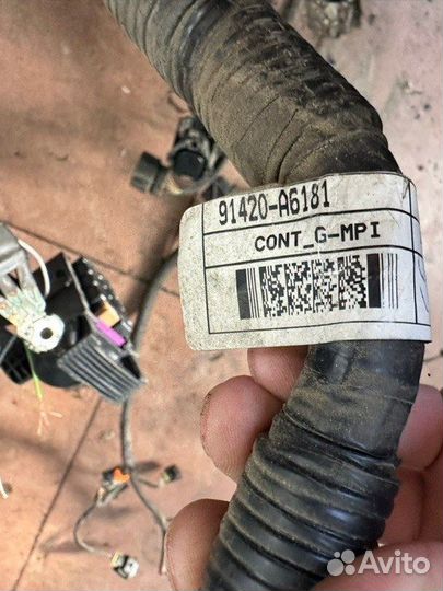 Проводка двигателя Hyundai I30 GD 1.6 G4FG