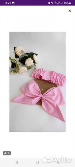 Бант для пледа