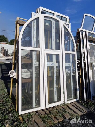 Окно бу арка 3324