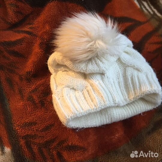 Зимняя шапка на девочку
