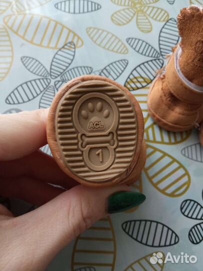 Тапочки для маленькой собаки