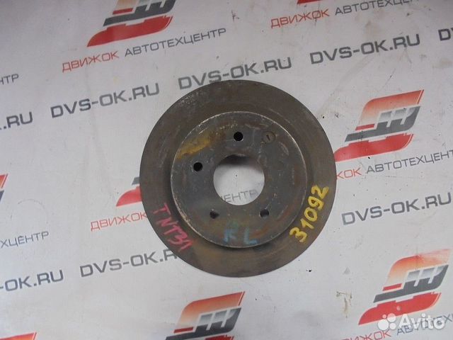 Тормозной диск nissan TNT31 зад