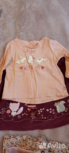 Вещи пакетом на девочку