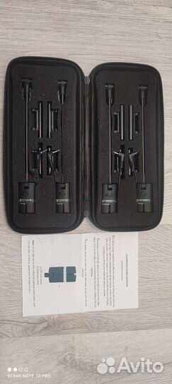 Свингеры светящиеся в кейсе 4шт. kaida CA04-07