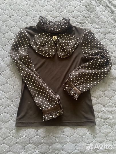 Блузка на девочку 128 134