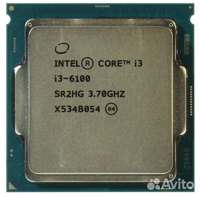 Intel Core i3 6100 OEM LGA1151