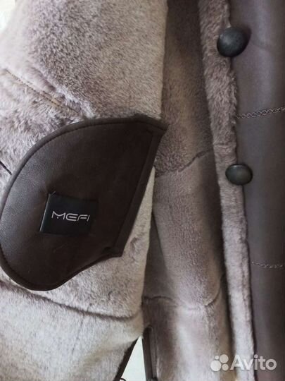 Натуральная кожаная дубленка