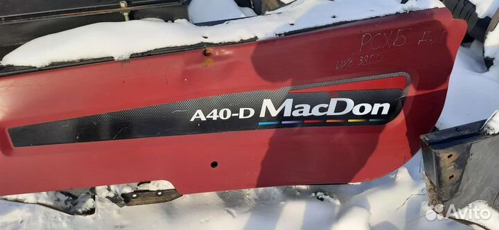 Жатка MacDon A 40D, 2010