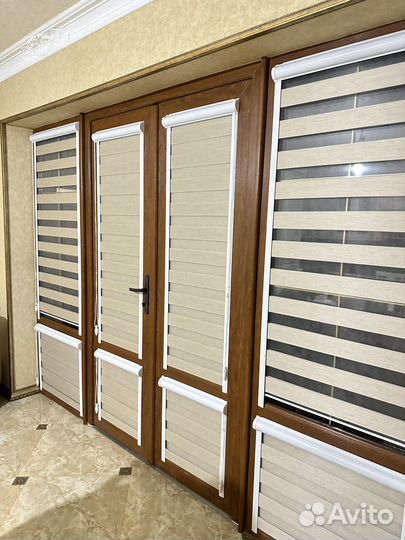 Жалюзи зебра день ночь