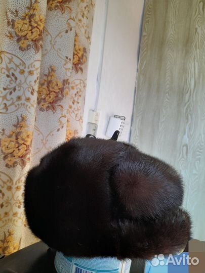 Норковая шапка мужская кепка