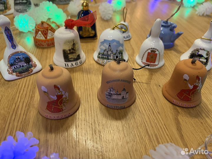 Колокольчики керамика