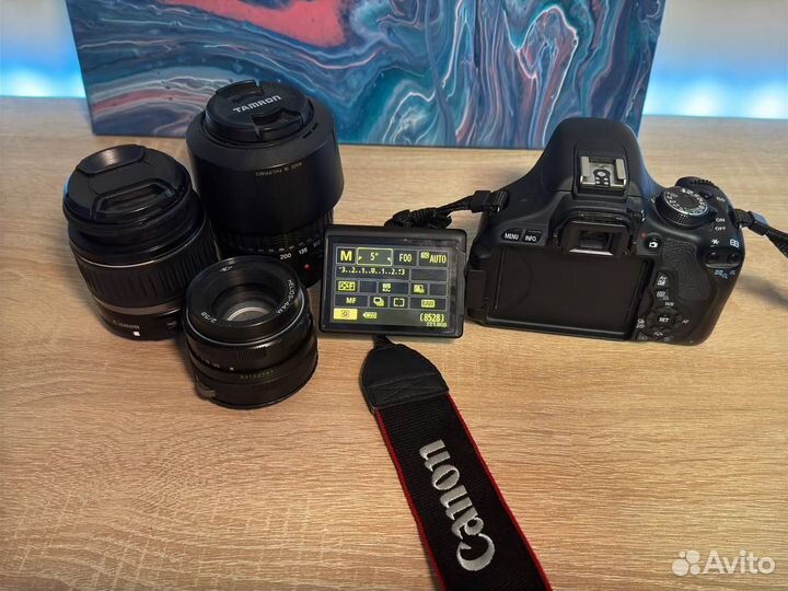 Зеркальный фотоаппарат canon eos 600d