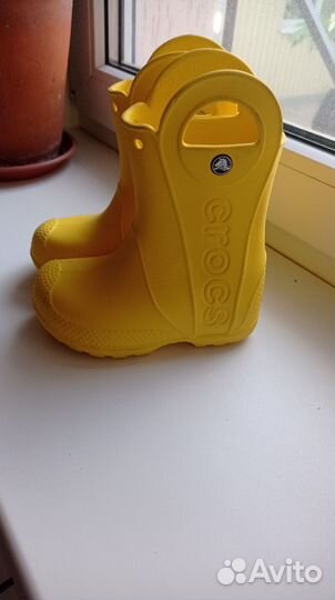 Сапоги детские Crocs c8, 25размер