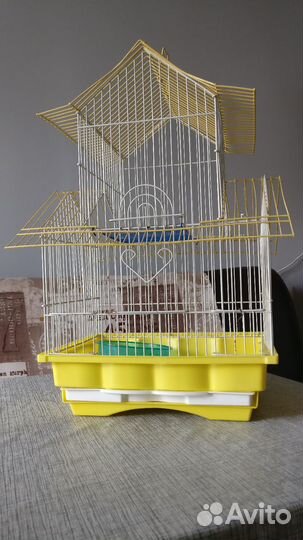 Большая клетка для грызунов с колесом