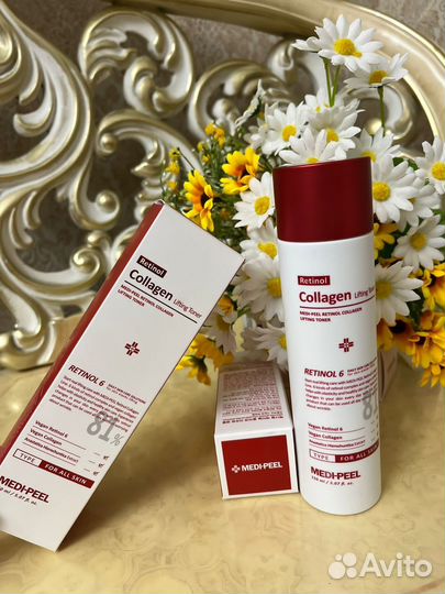 Тонер для лица retinol collagen lifting toner