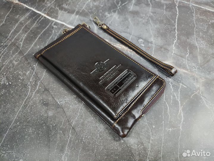 Кошелек портмоне из натуральной воловьей кожи
