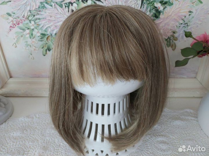 Парик на сетке мелирование