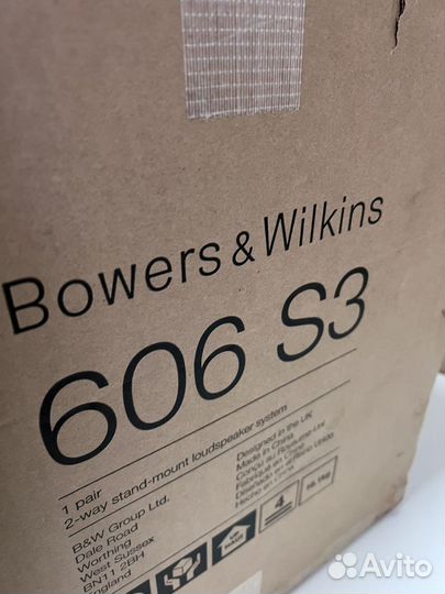 Bowers & wilkins 606 S3 white