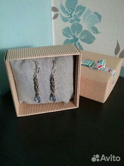 Серьги. Серебро. Ручная работа