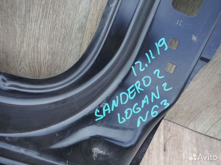 Порог правый Renault Logan 2 2016