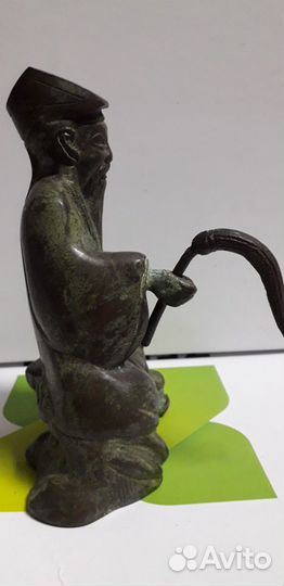 Бронзовая статуэтка лаоцзы