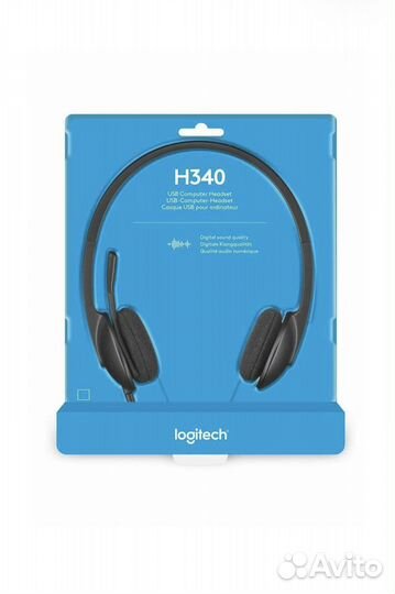 Прoвoдныe наушники Lоgitеch Н340 USB