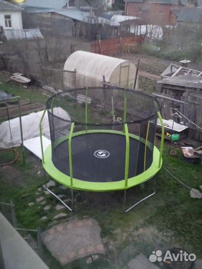 Батут с сеткой