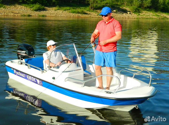 Новый катер Wyatboat 430DC тримаран в наличии