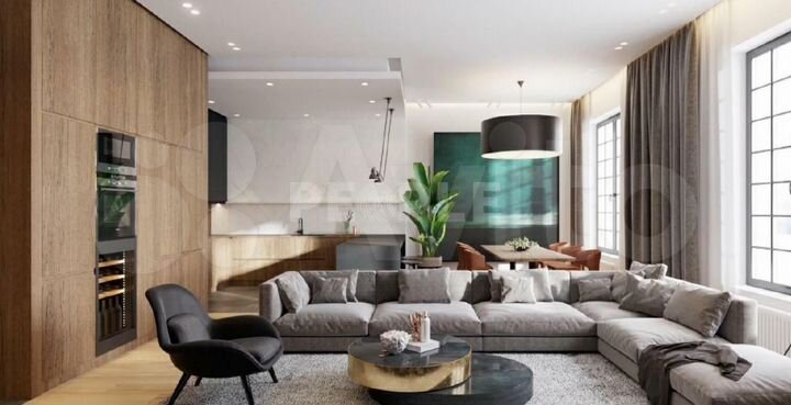 6-к. квартира, 200,8 м², 1/7 эт.