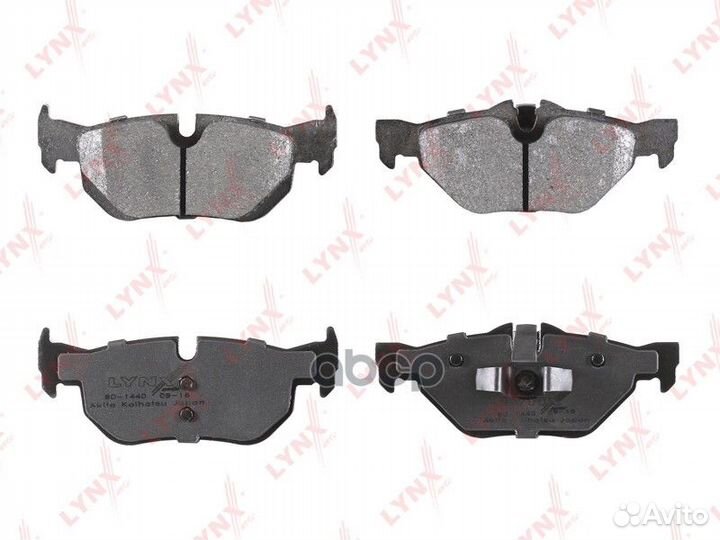 Колодки тормозные дисковые зад BMW 1(E81-88) 1