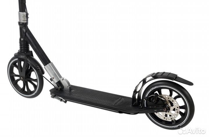 Самокат с дисковым тормозом