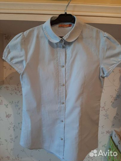 Блузка / рубашка школьная 140 146