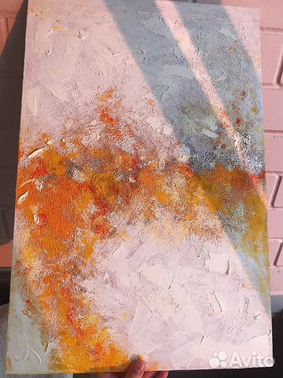 Картина абстракция масло