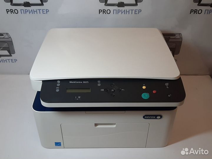 Мфу с Wi-Fi Xerox WorkCentre 3025 новый почти