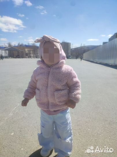 Шубка тедди для девочки