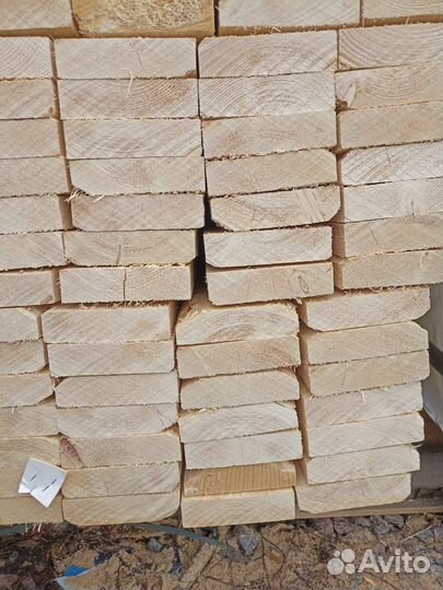 Доска хвоя сухая строганная категории ав