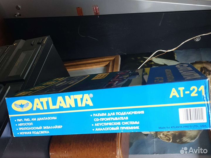 Магнитола автомагнитола atlanta AT-21