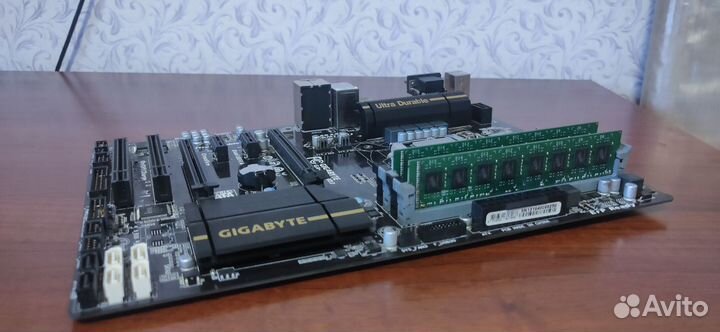 Материнская плата с процессором i5-4670 и 16гб озу