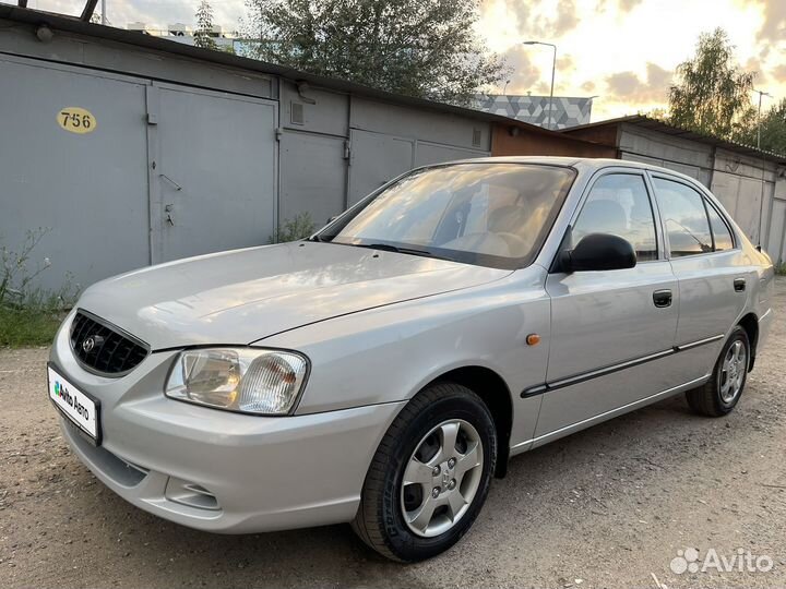 Hyundai Accent 1.5 МТ, 2009, 74 000 км