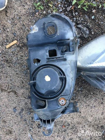 Левая фара на chevrolet lanos