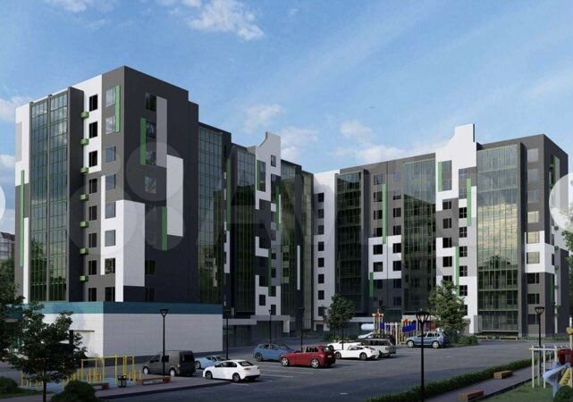 2-к. квартира, 64 м², 1/9 эт.