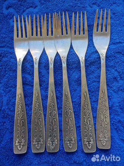 Мельхиоровые ложки и вилки