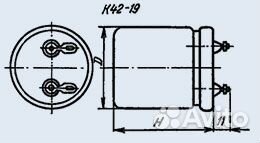 Конденсаторы К42-19 10мкф х 500в