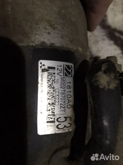 Стартер Паджеро спорт 2 2012г