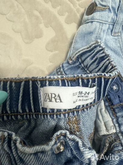 Джинсы детские zara 92