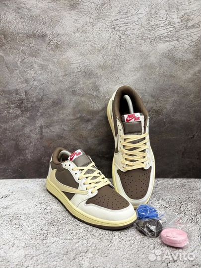 Кроссовки Nike Air Jordan 1 Low Travis scott