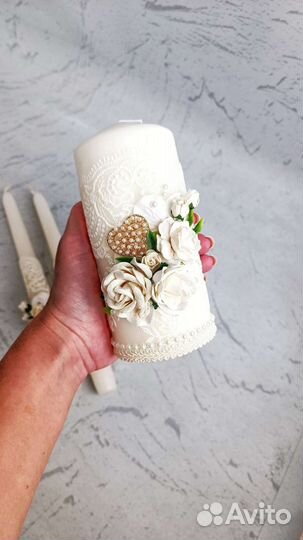 Набор: Свадебные фужеры и семейный очаг