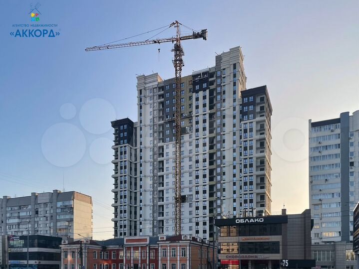 2-к. квартира, 57,9 м², 2/25 эт.