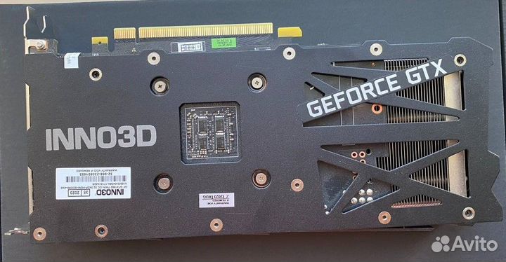 Видеокарта inno3D GeForce GTX 1650 twin X2 OC